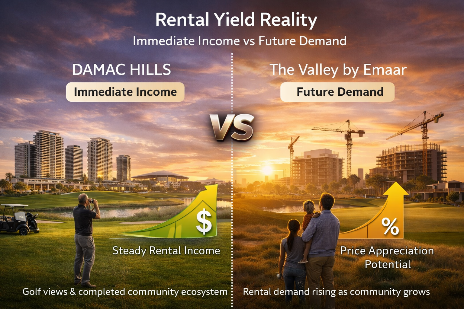 Rental Yield Comparison Chart