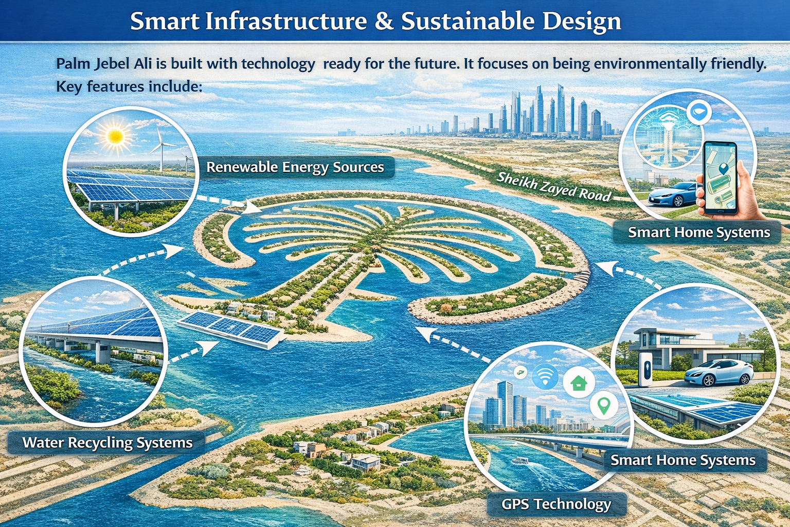 Palm Jebel Ali Smart Infrastructure and Sustainable Design