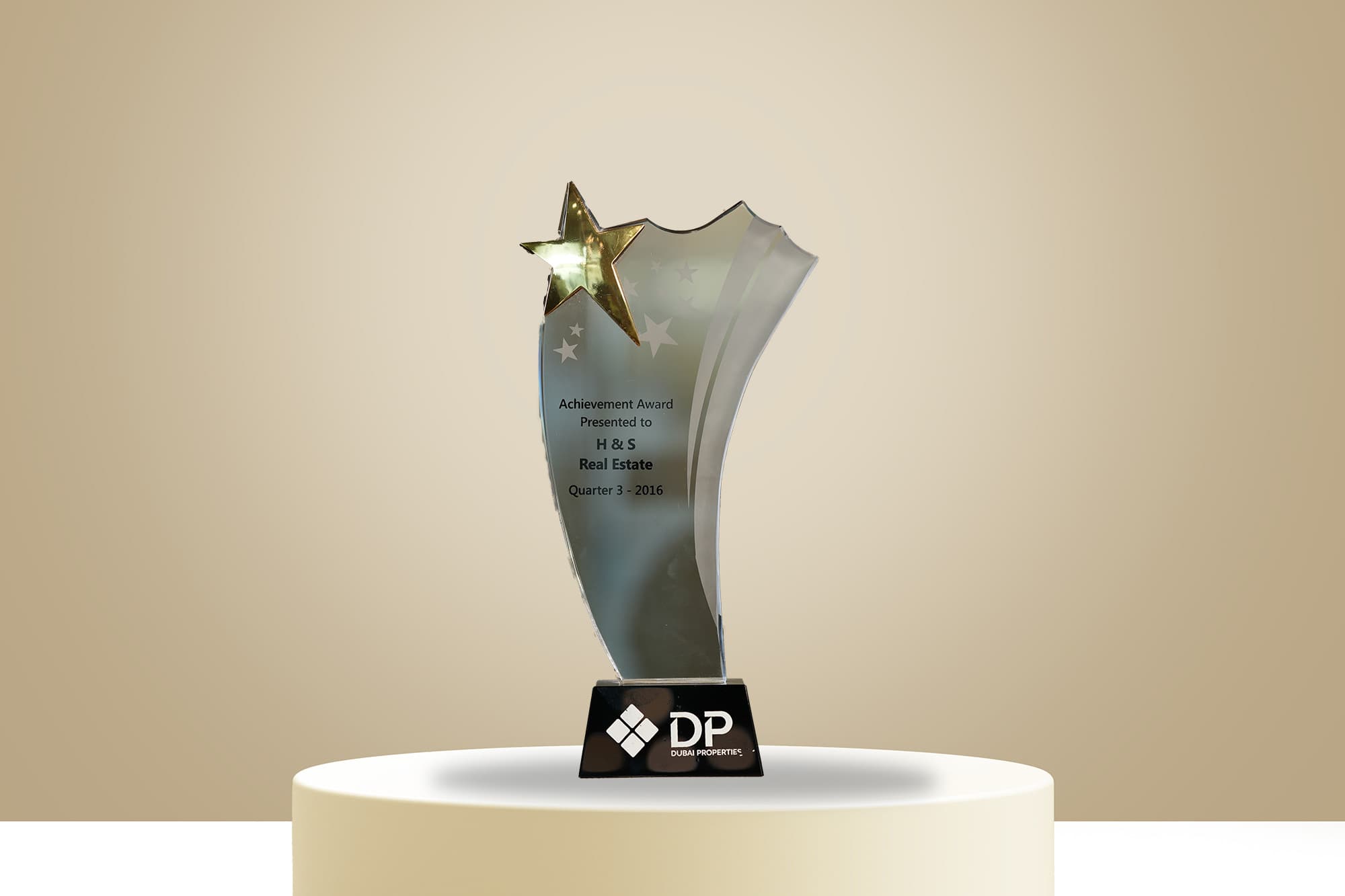 Achievement Award — DP, 2016