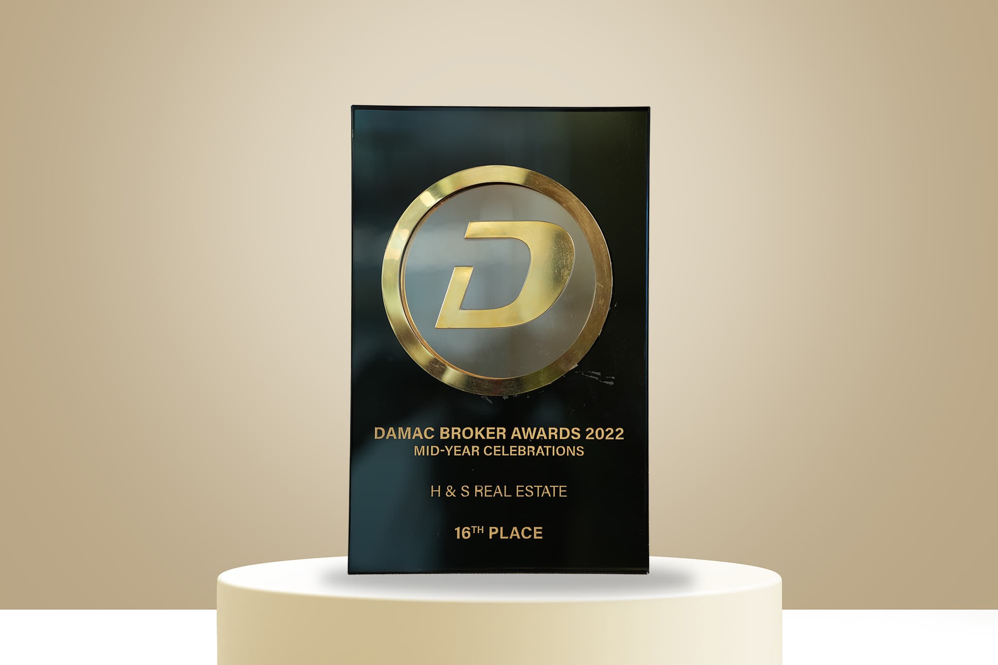 DAMAC Broker Awards 16th Place — DAMAC, 2022