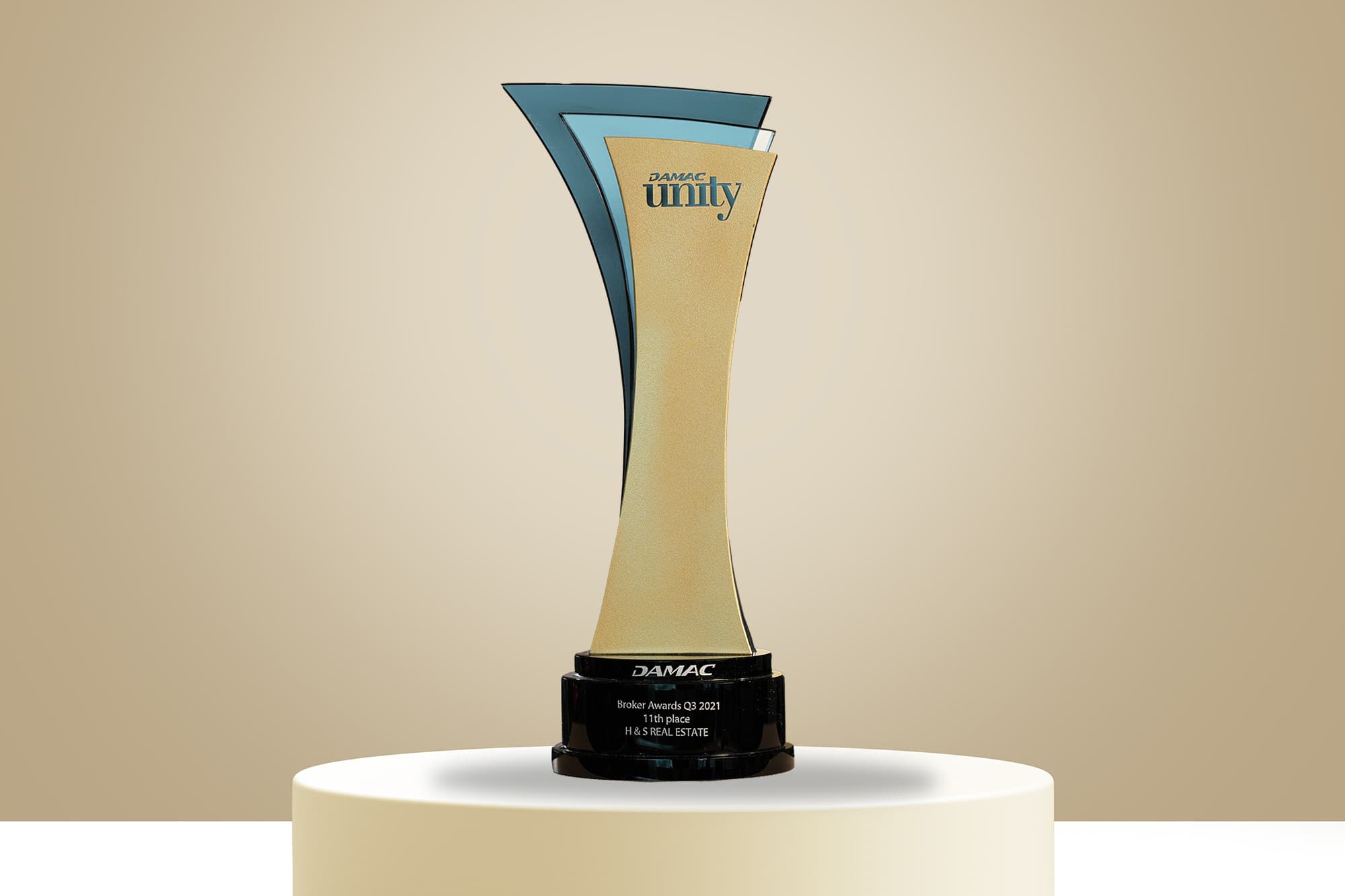 Broker Awards Q3 11th Place — DAMAC, 2021