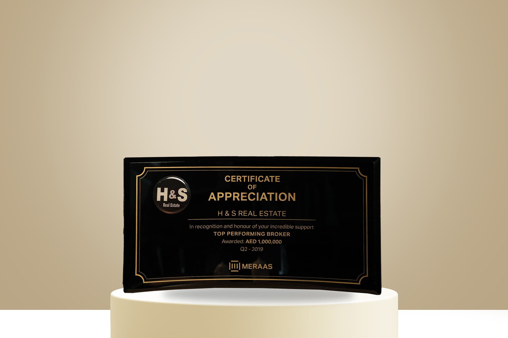 Top Performing Broker — Meraas, Q2 2019