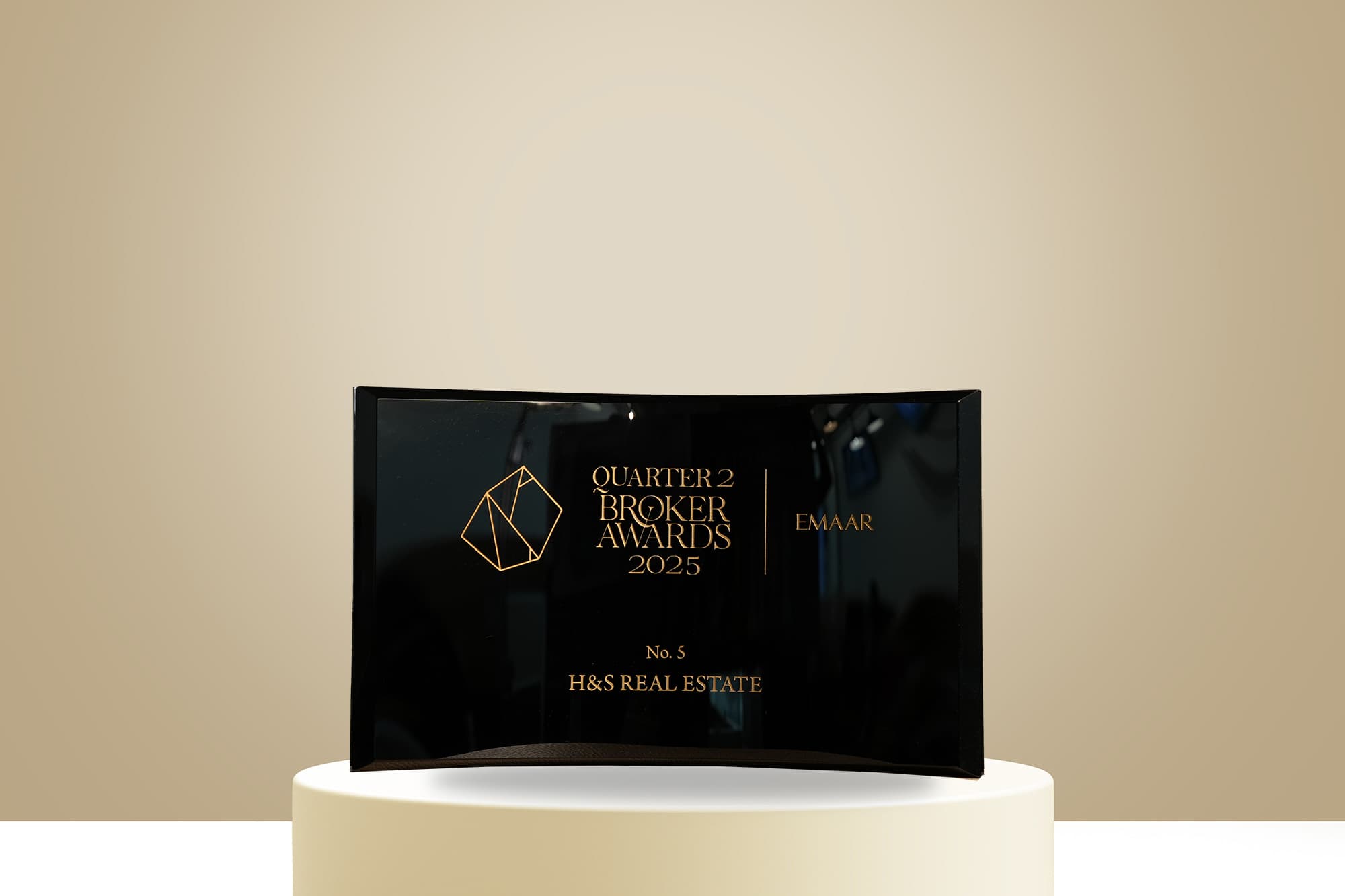 Top 5 Performing Broker Award — EMAAR, Q2 2025
