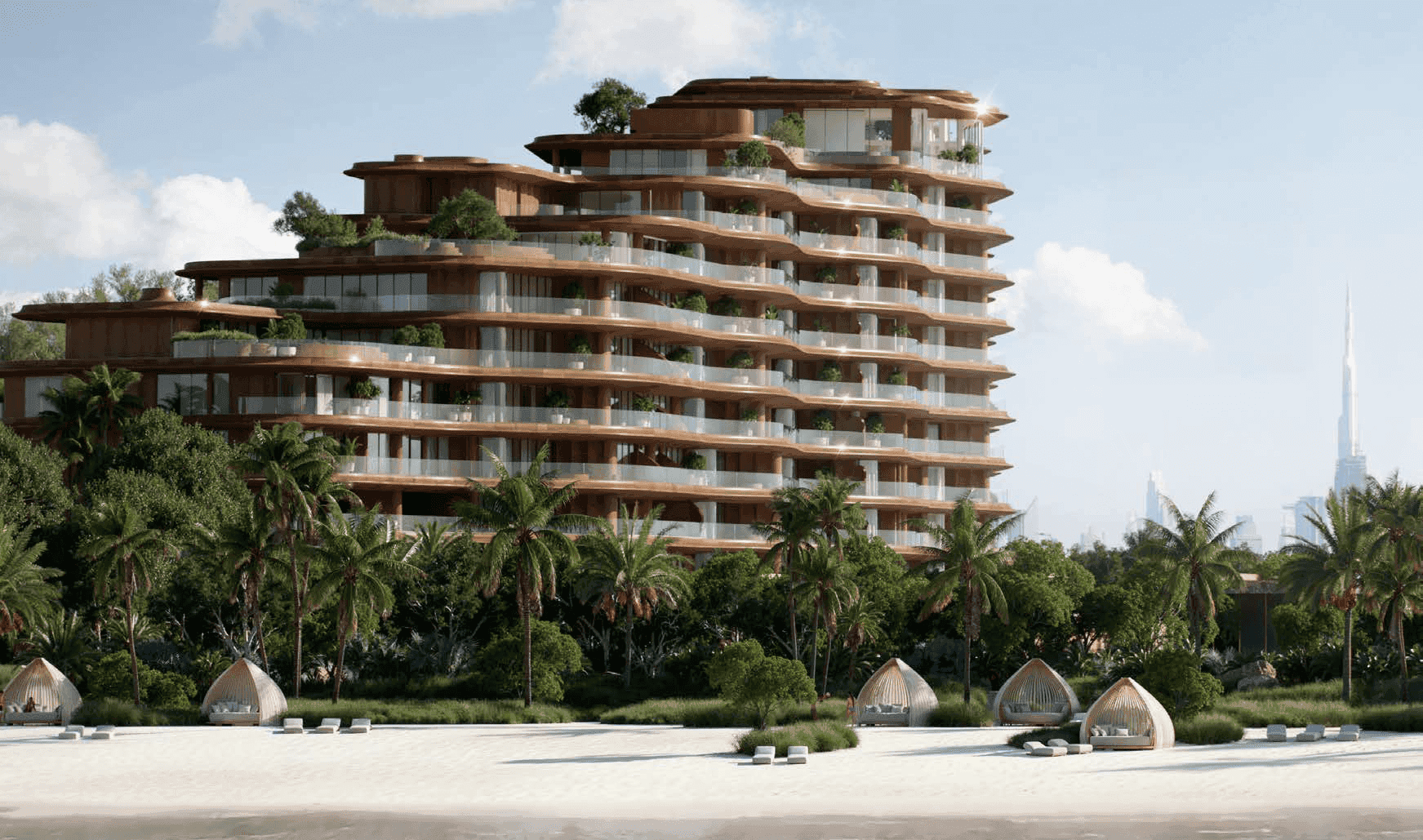 Private Beach & Swimming Pools at La Mer by Meraas