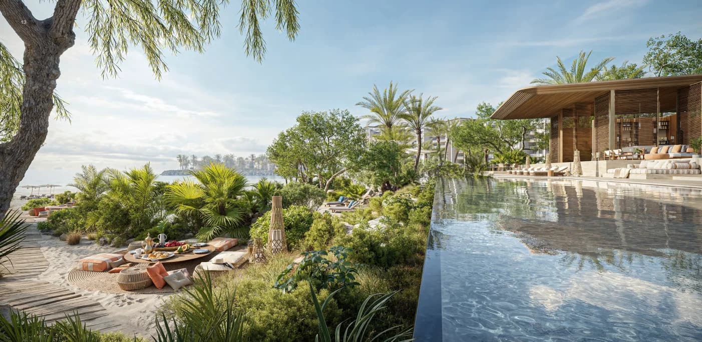 Landscaped Parks & Gardens at La Mer by Meraas