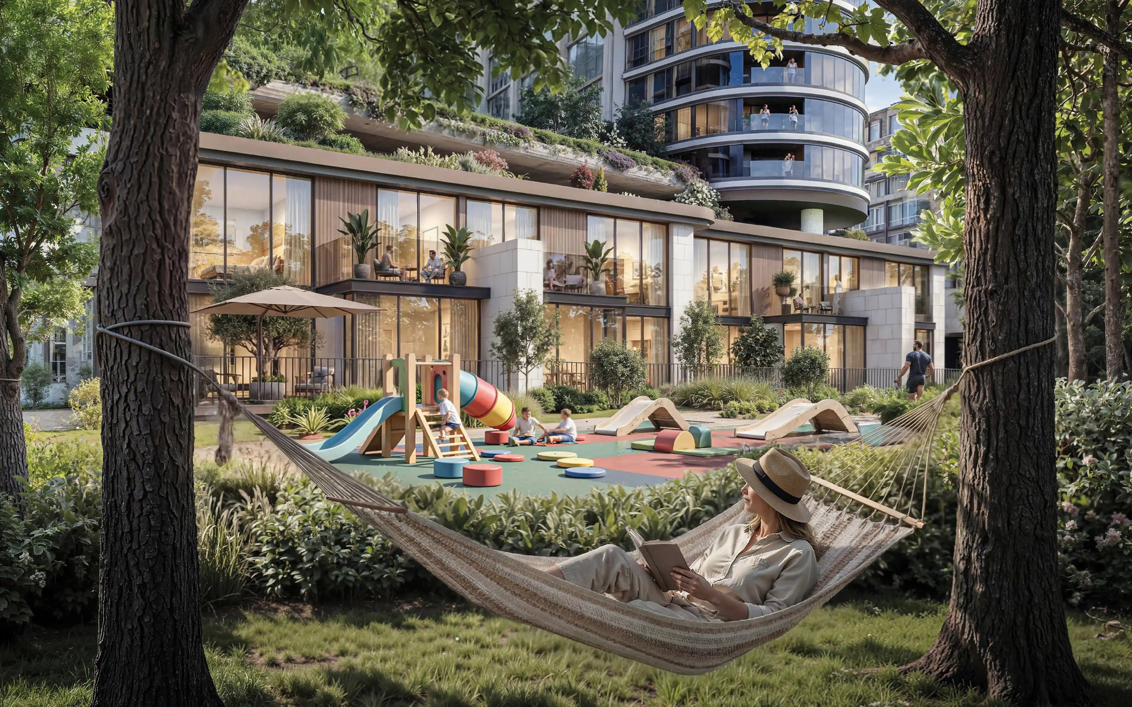 Family lifestyle in Sobha Sanctuary Dubailand