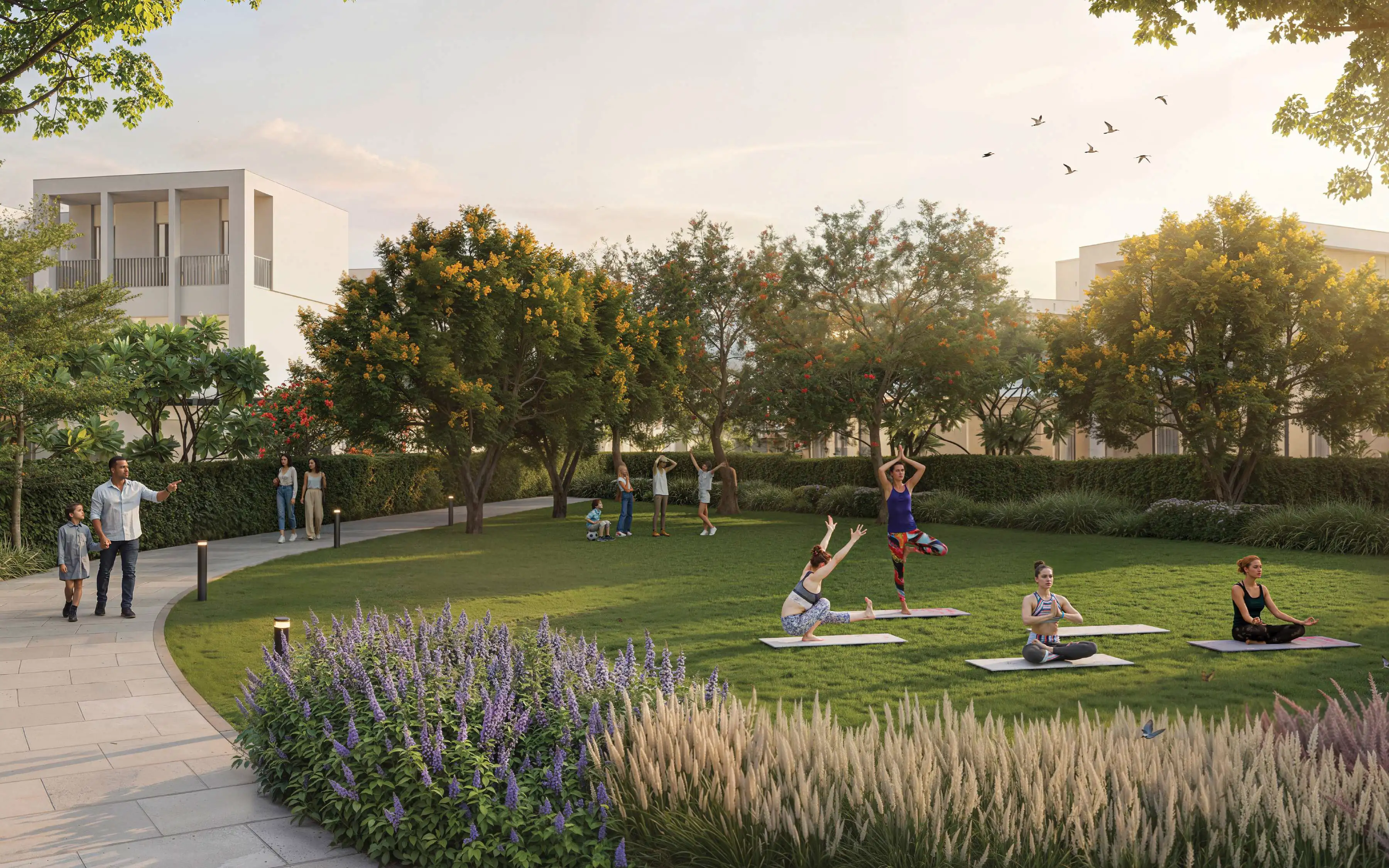 Wellness Centre & Yoga Pavilions at Sobha Sanctuary