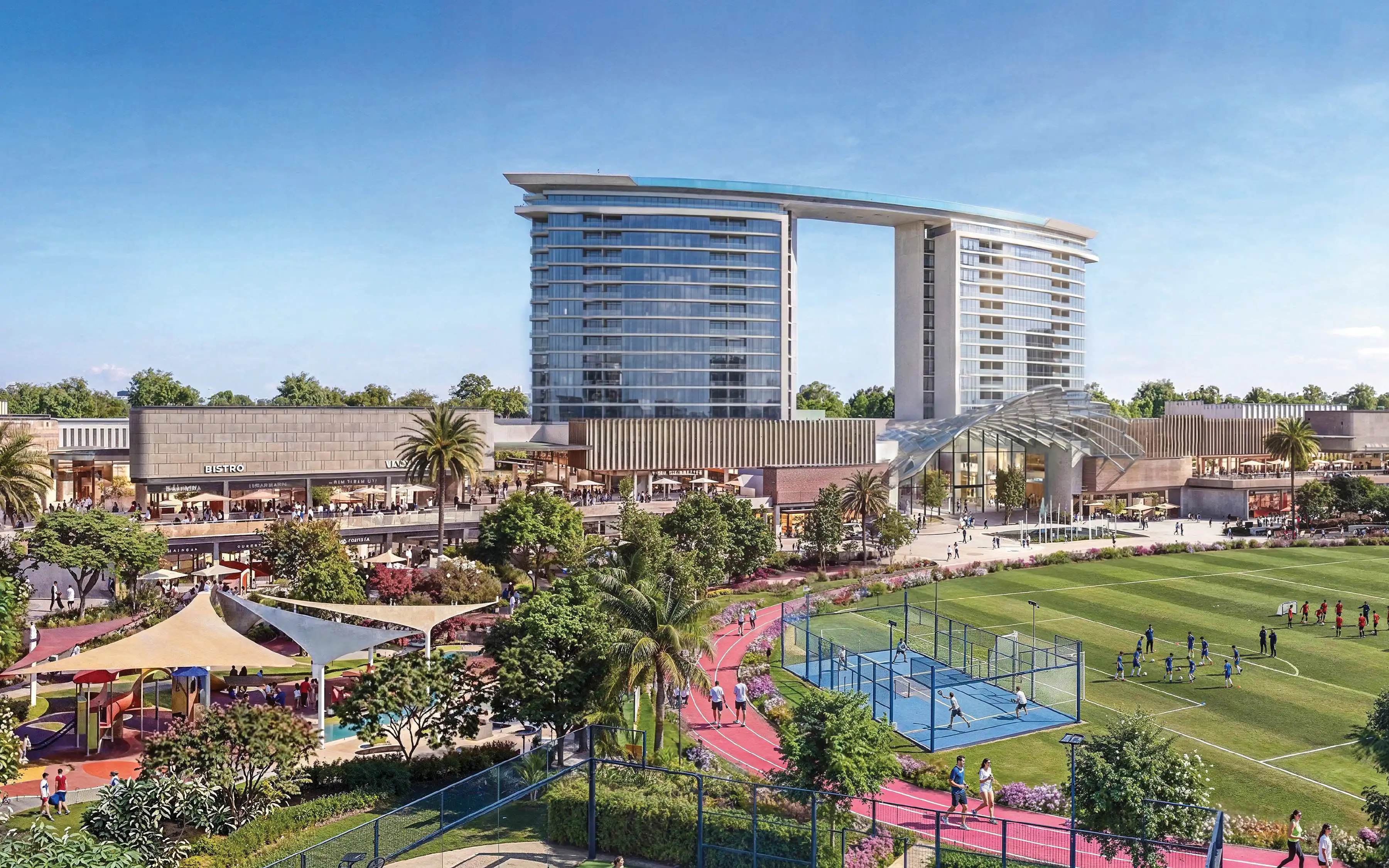 Sports Facilities at Sobha Sanctuary