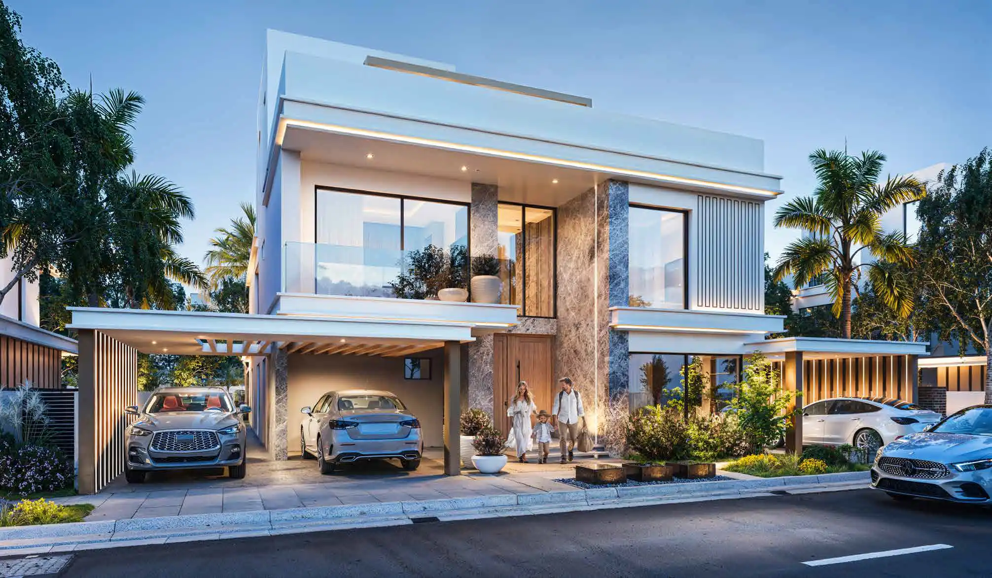 3-4 Bedroom Townhouses