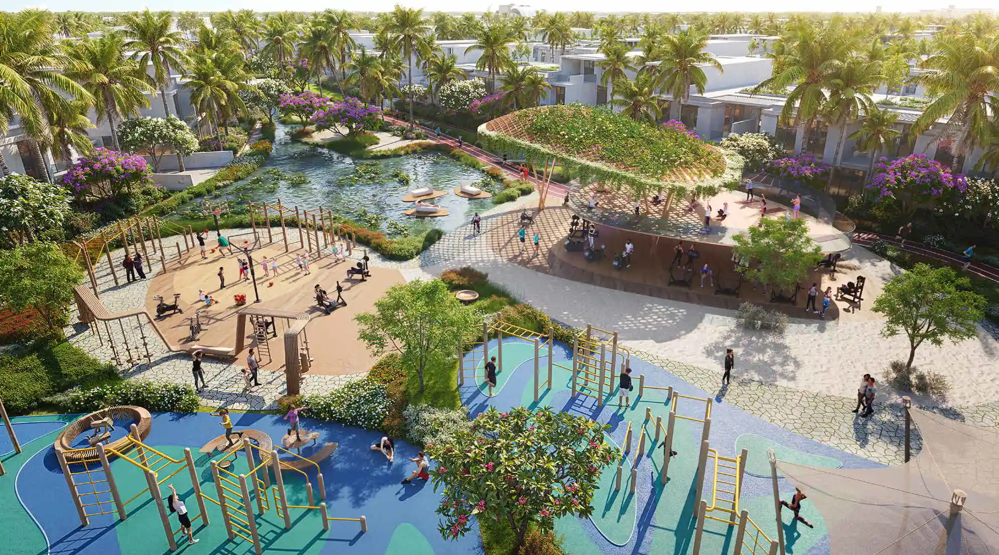 Community amenities and parks