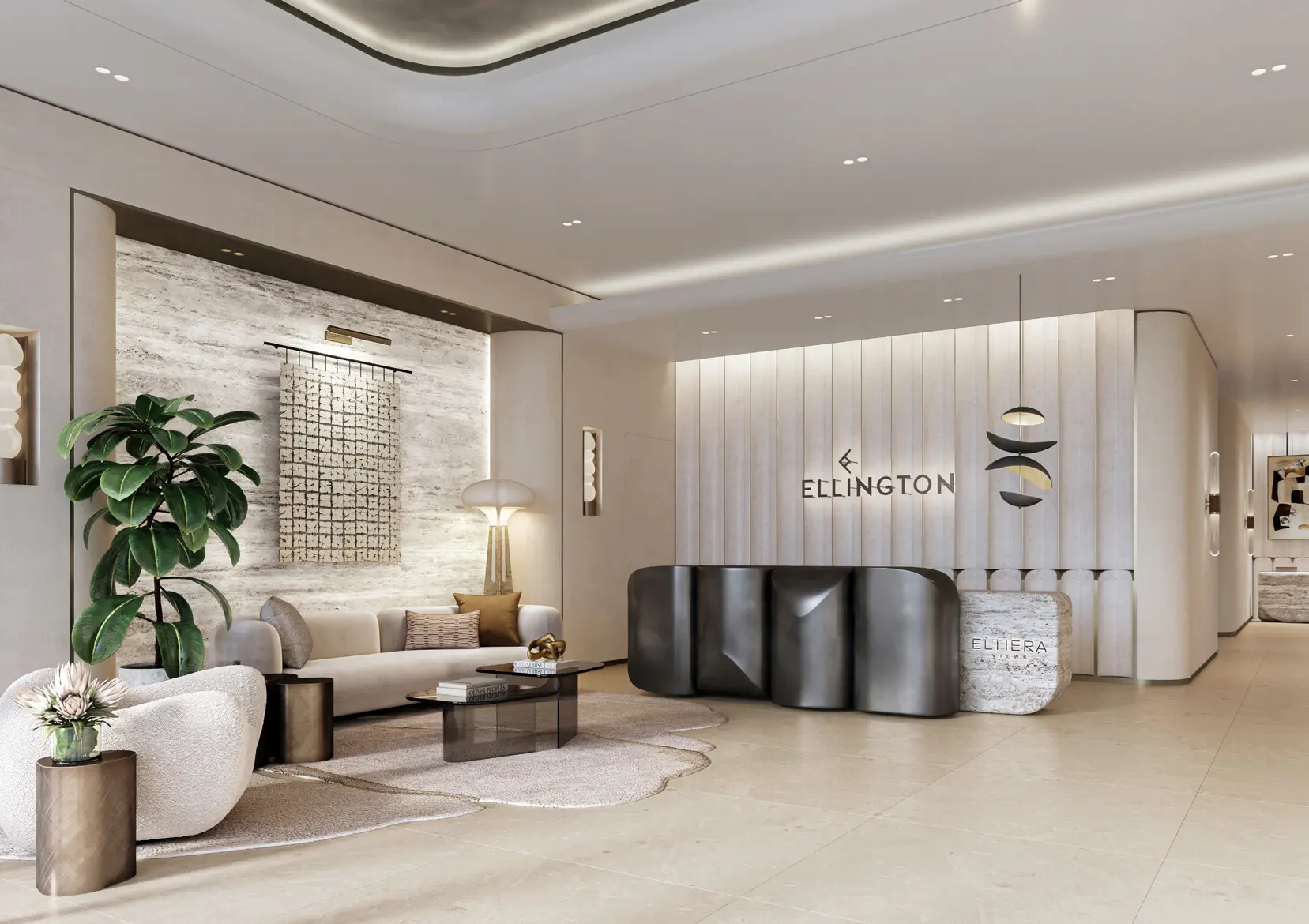 Master bedroom suite