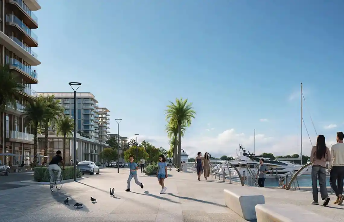 Cycling Paths at Mina Rashid