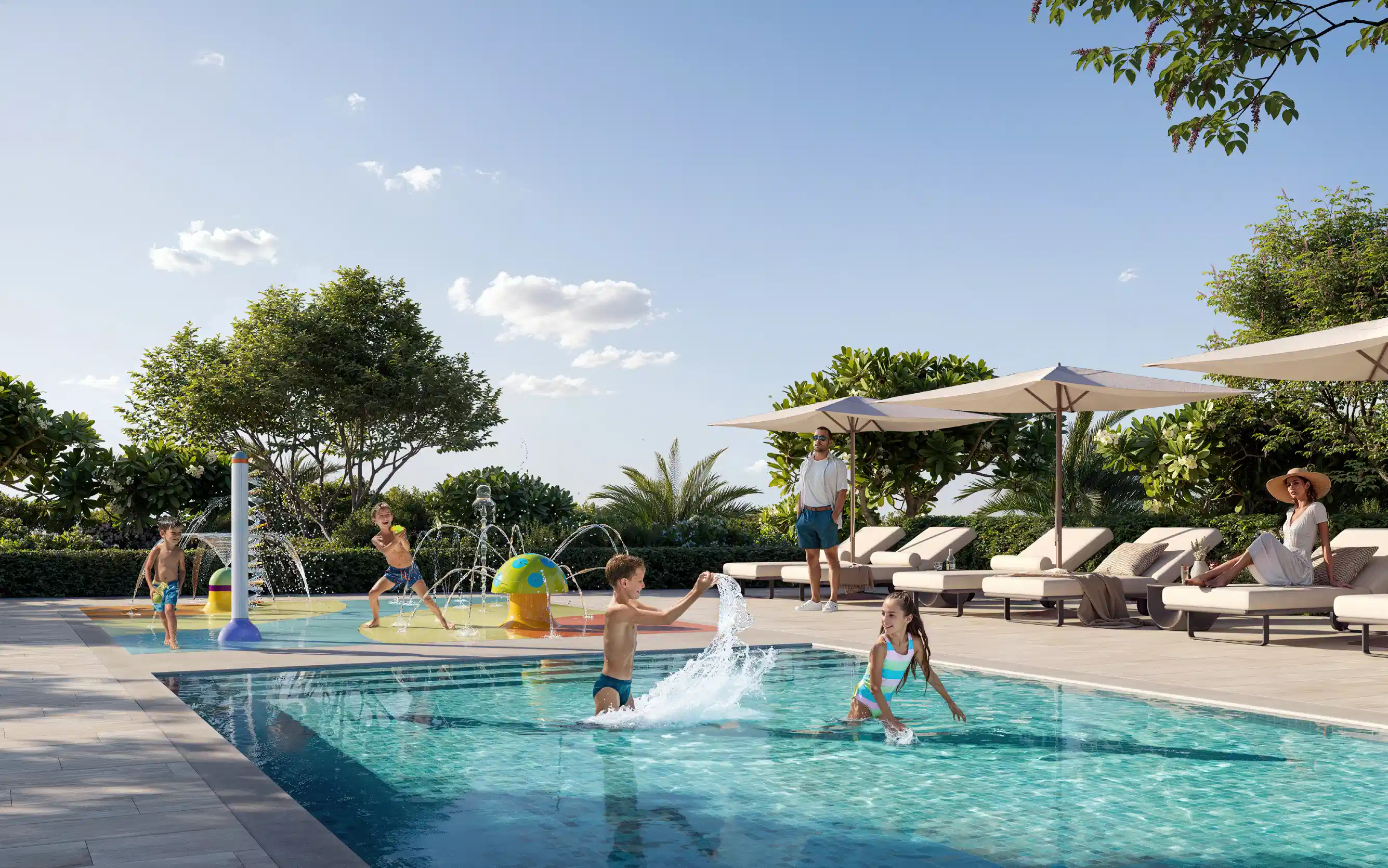 Swimming Pools at Mina Rashid