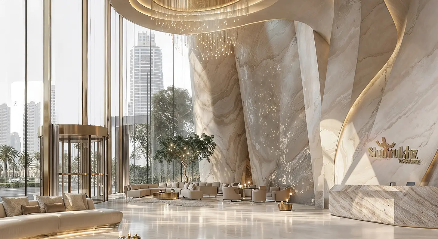 Grand lobby entrance