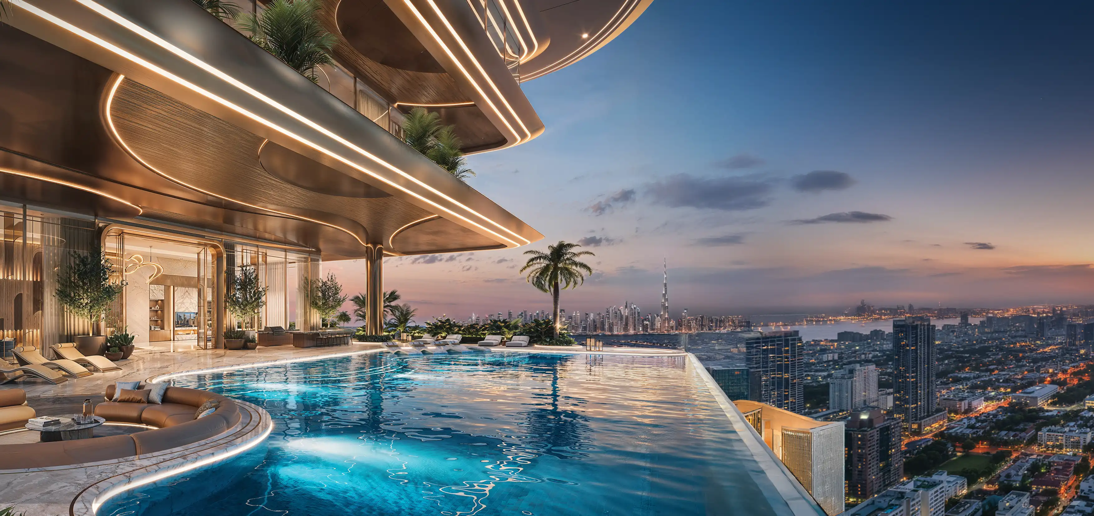 Luxury apartment interior