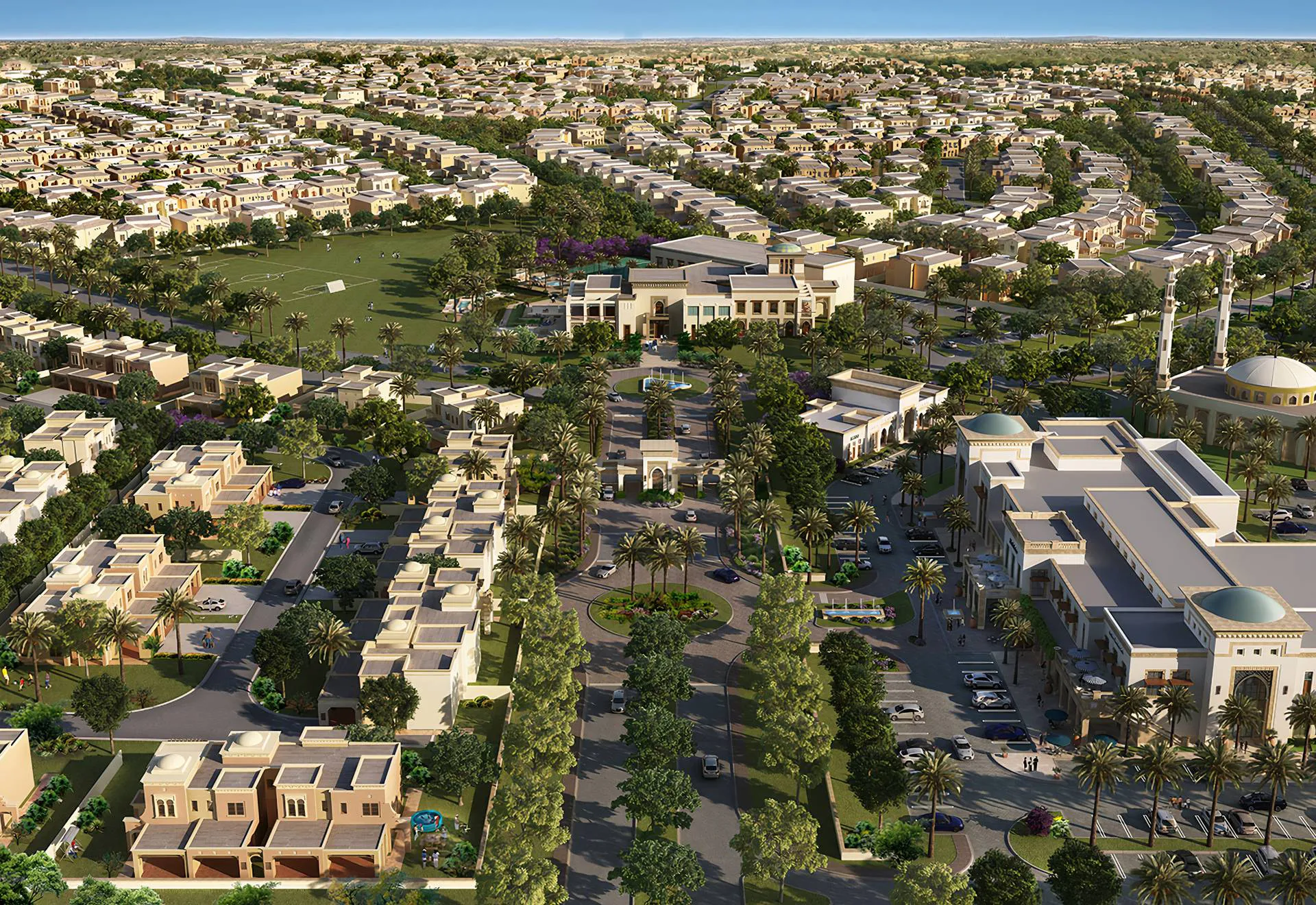 Arabian Ranches Dubai gated villa community by Emaar Properties in Dubailand