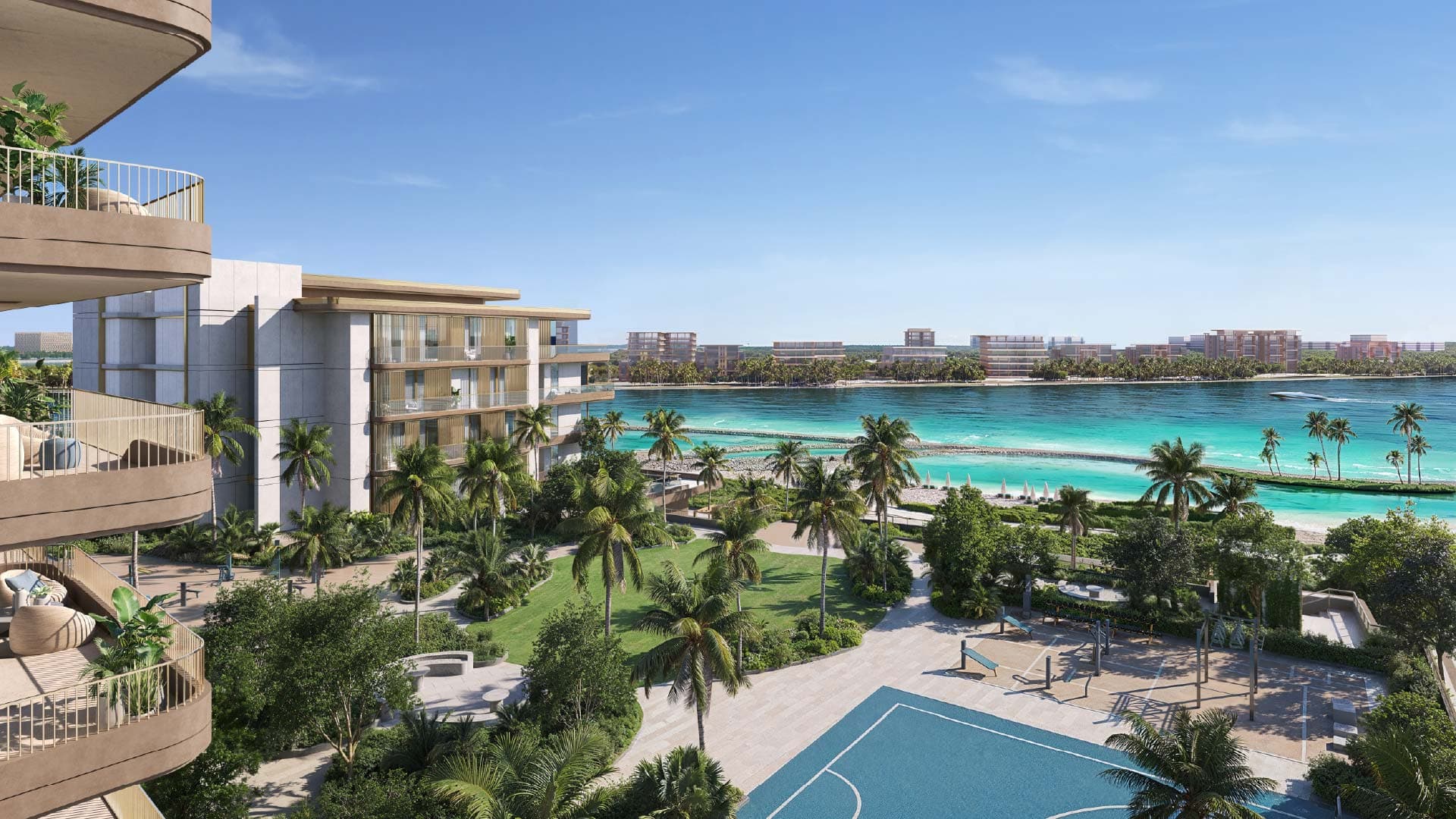 Water Park & Beach Clubs at Dubai Islands by Nakheel