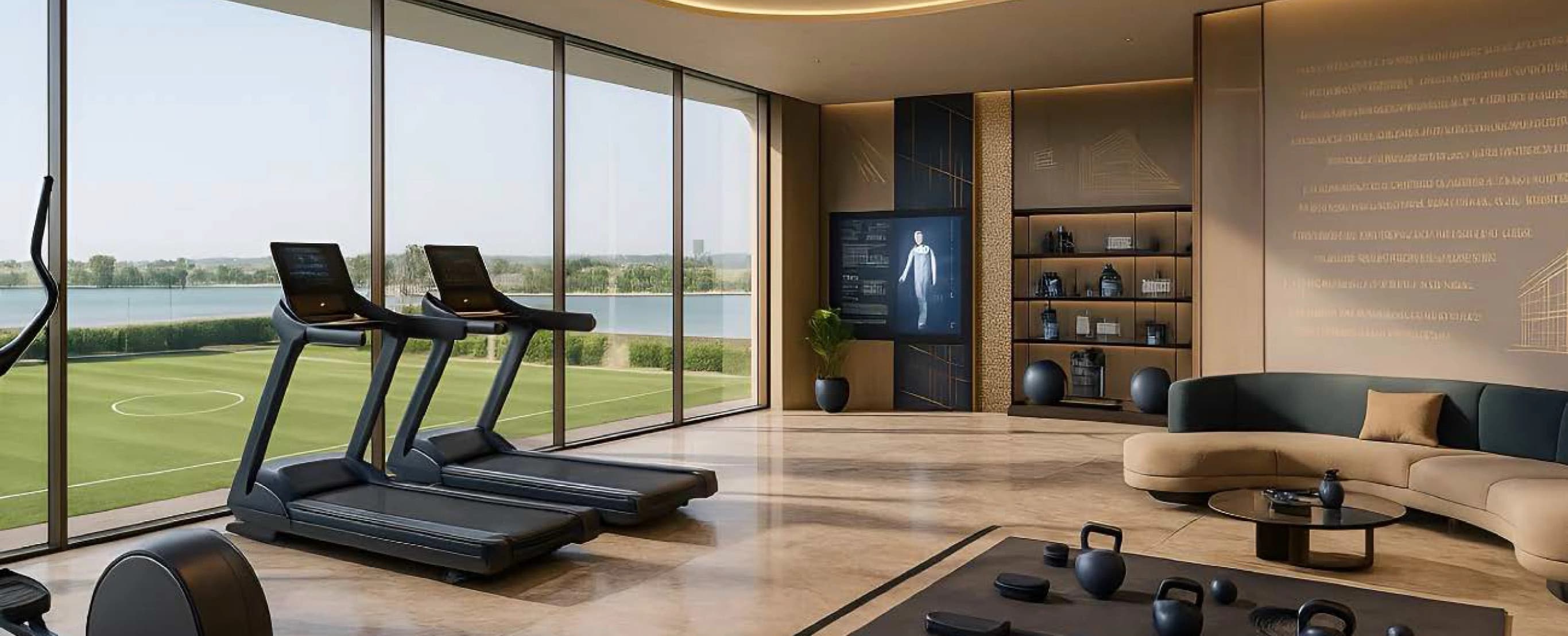 Fitness & Sports Facilities at Manchester City Yas Residences by Ohana