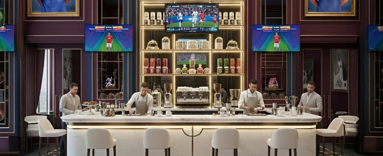 Retail & Canal Promenade at Manchester City Yas Residences by Ohana