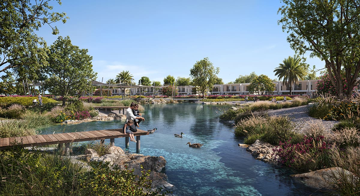 the valley by emaar pond