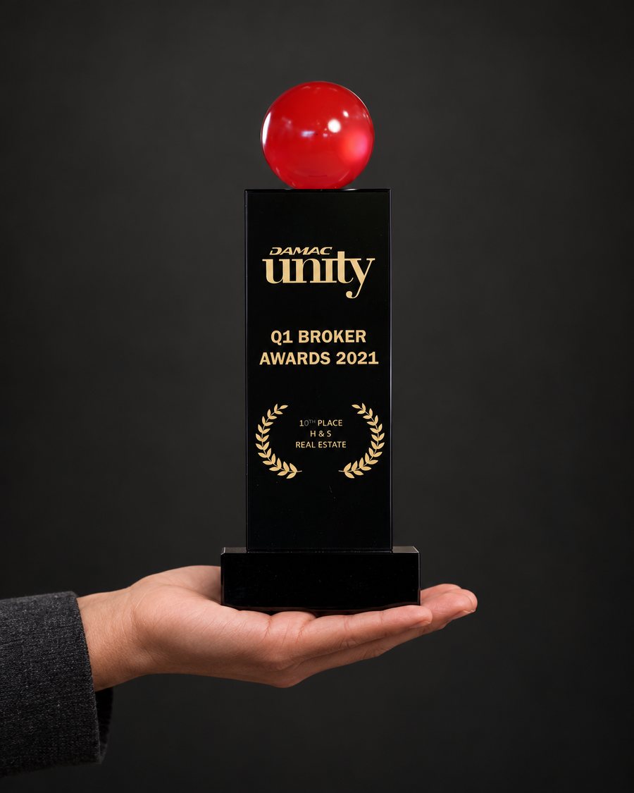Q1 Broker Awards 10th Place — Damac Unity, 2021