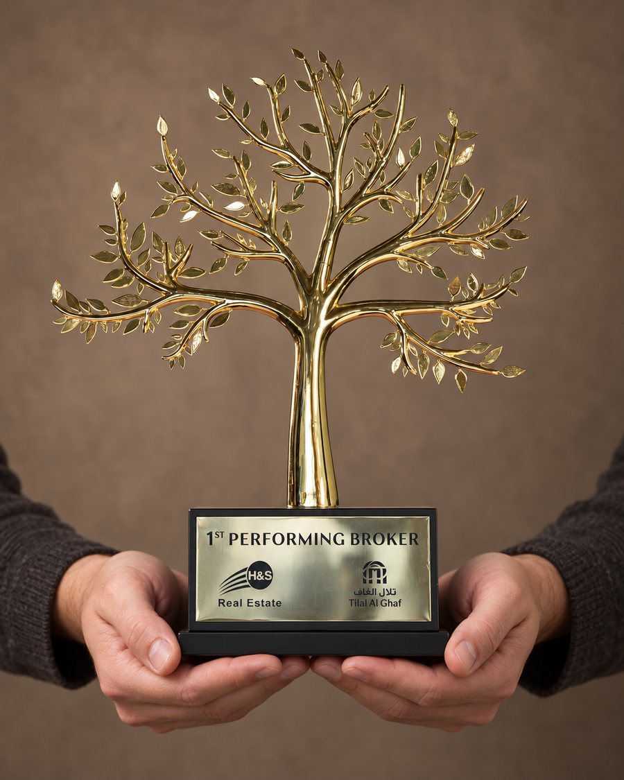 1st Performing Broker Award — Tilal Al Ghaf, 2023