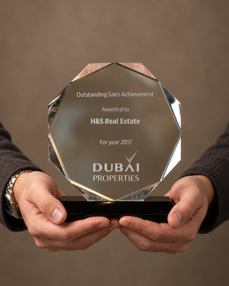 Outstanding Sales Achievement — Dubai Properties, 2017